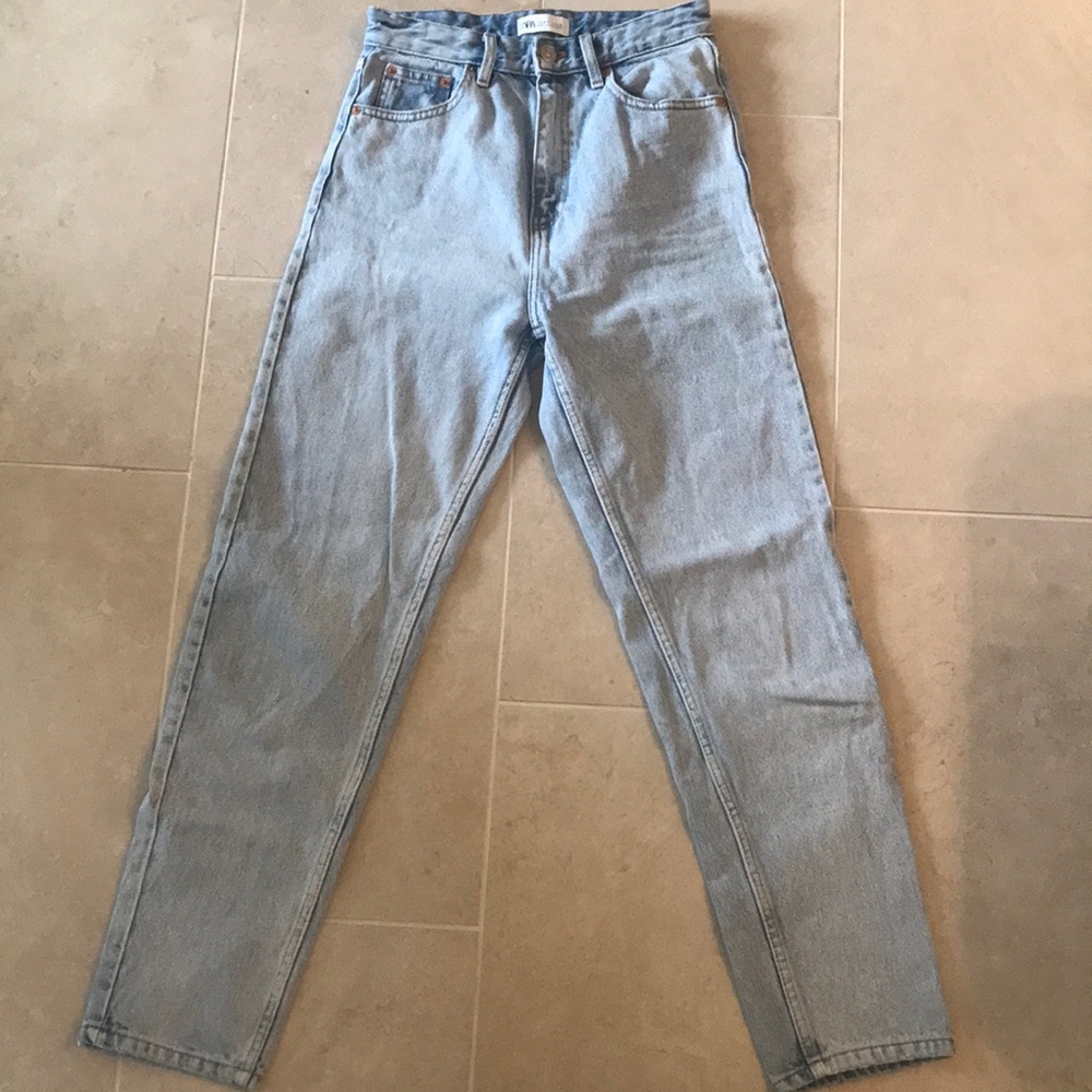Zara mom jeans